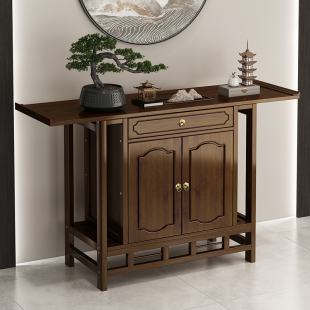 速发新中桌案台入户正对门玄关桌子靠墙案台桌香式供案家用中堂桌