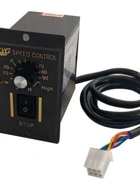 速发小型流速机精密电子可调速器交6220V减W至400W变速开关正反转