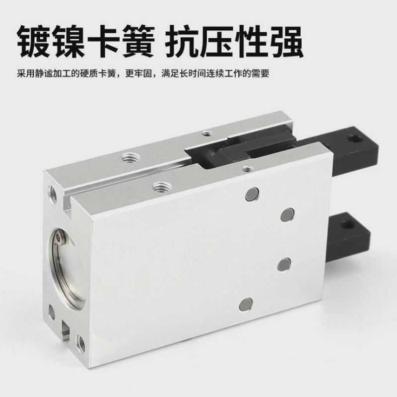 速发小型手指hdp气0元件气缸1动/16/20/25/2气缸平行机夹械爪