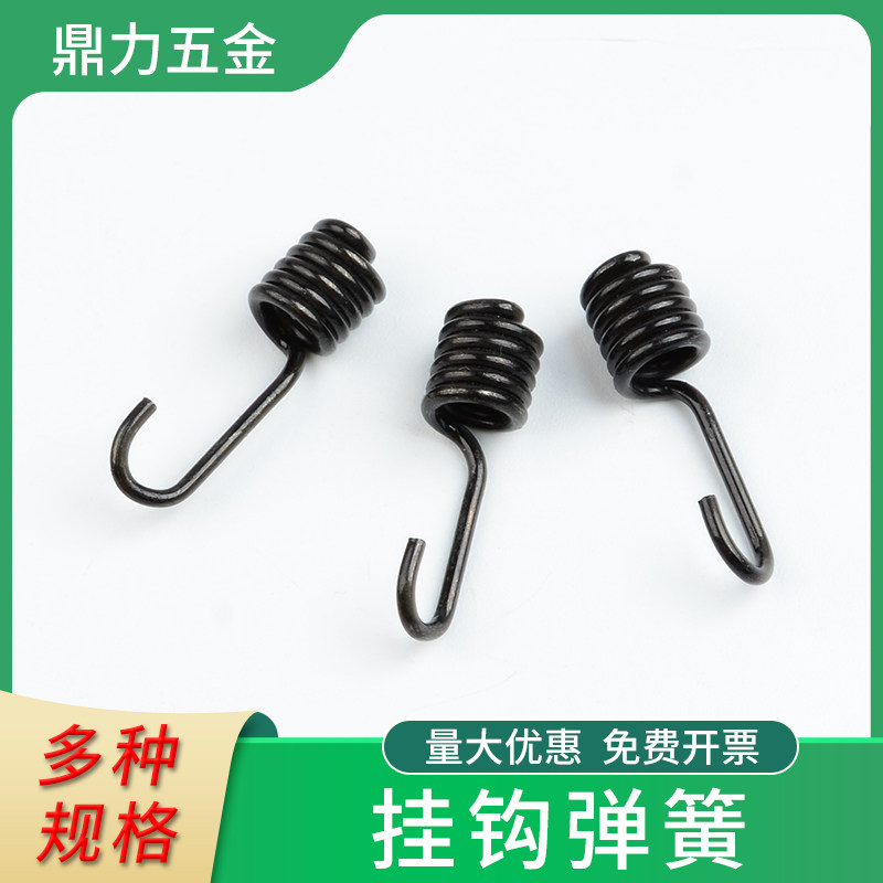速发弹力绑李绳挂钩弹簧绳筋绳拉簧绑牛钩子 行带挂钩 包塑大钢钩