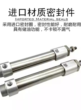 SMC低摩擦高频气缸MQMLB10/16/20/25H-15-30-45-60-75-100D-F-G-C