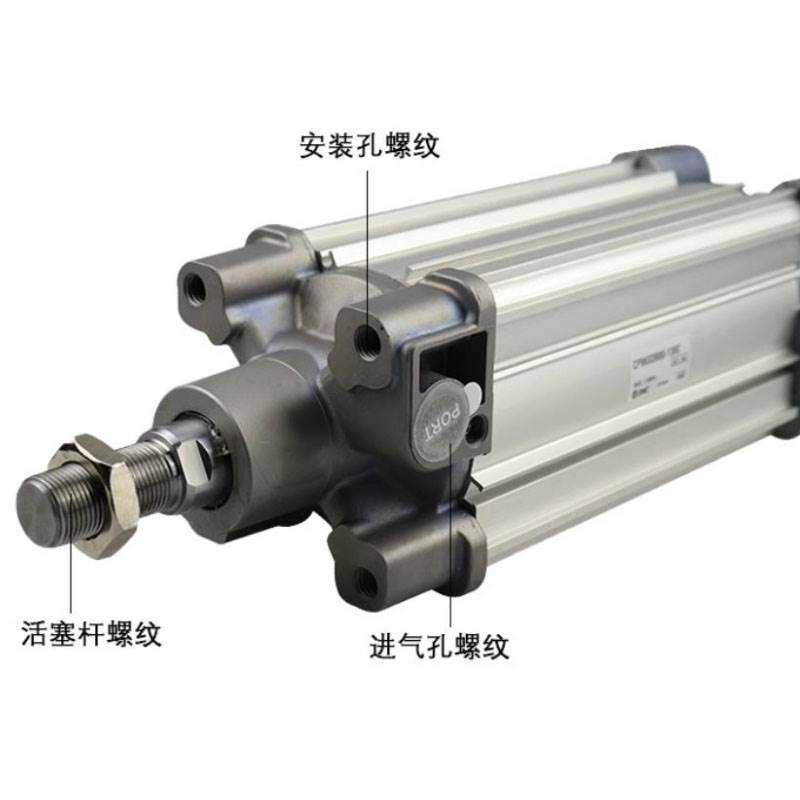 SMC可调行程标准气缸C96SDB32/40/50/63/80/100/125-25-50-75-XC8