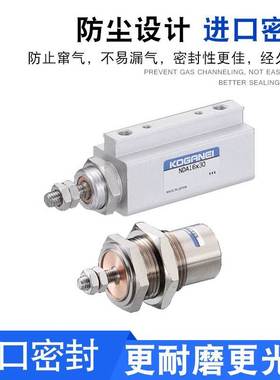 小金井 KOGANEI埋入式气缸NDAS/NDA10X5/10/15/20/25/30-N-8 现货