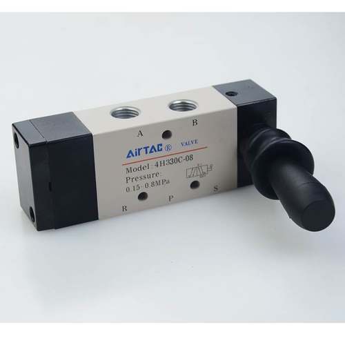 AirTac/亚德客五口二位/三位手动阀4H210-08/06 4H230C/E-08/06