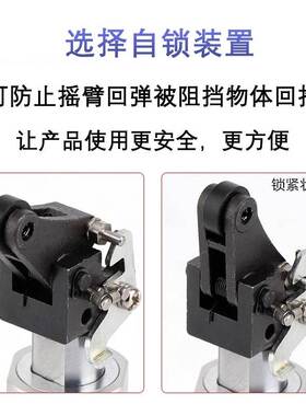 亚德客型阻挡气缸TWQ/TTQ*20/25/32/40/50X10X15X20X30SC-SB-SR