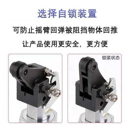 亚德客型阻挡气缸TWQ/TTQ*20/25/32/40/50X10X15X20X30SC-SB-SR