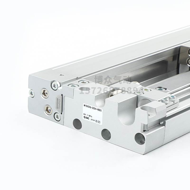 SMC机械无杆气缸MY2HT/MY2H16G/25G-100/300/500/600/800/1200L H