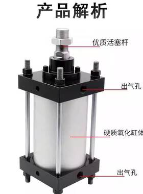 SMC标准气缸CDS1BN/CS1T/CS1D/CS1F/CS1C/CS1G/CS1L-125-140-160N