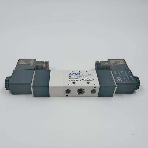 亚德客4V130C/E/P-M5/06A/B/C/E/F-W 五口二位电磁阀气动控制阀