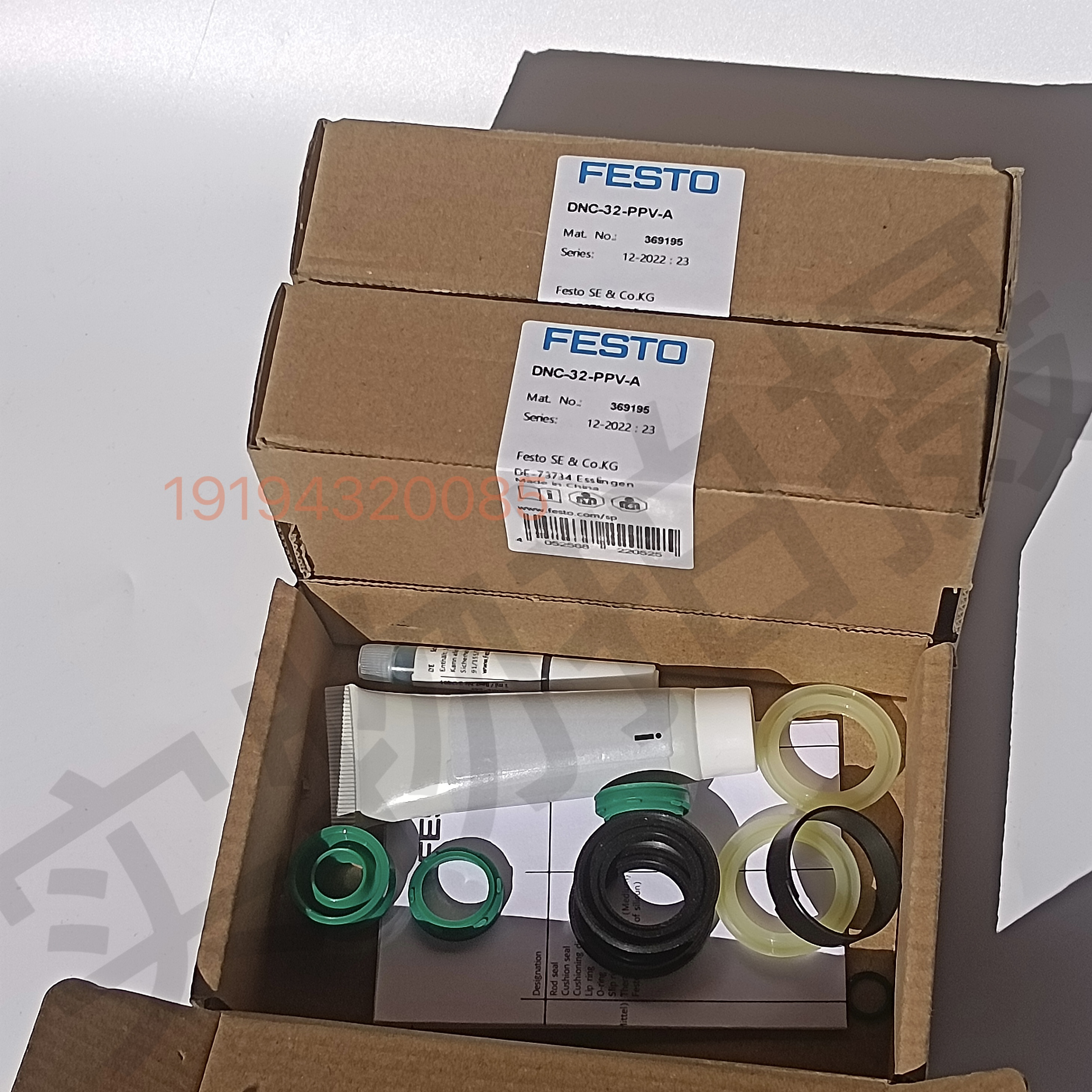 FESTO费斯托气缸维修包DNC-DSBC-G-32-40-50-63-80-100-125-PPV-A