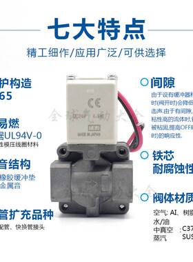 二通先导式电磁阀VXD233AA/BA/CA/DA/EA/FA/BZXB VXD2A3AA/BA/CA