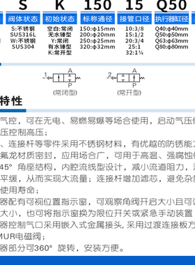 AirTac/亚德客正品气动二口二位气控阀角座阀流体控制阀气阀2JSK