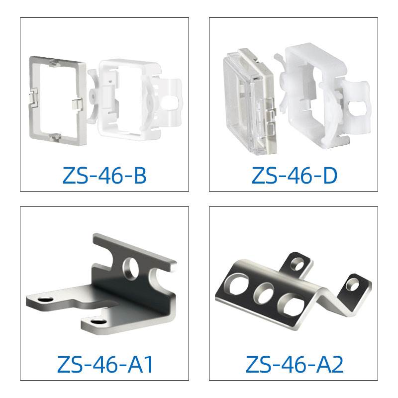 ISE20数显压力开关面板支架ZS-46-B/D压力表ZSE20托架ZS-46-A1/A2