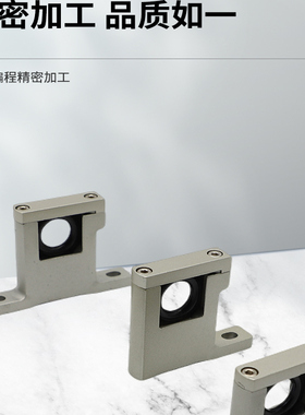 AIRTAC亚德客过滤器连接支架GA200/GA300/GA400/GA600-T/L/U-P1