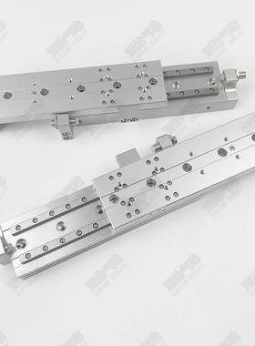 国产HLS HLSL HLQL滑台气缸HLQ6/8/12/16/20/25X10S 20S 30S 40S