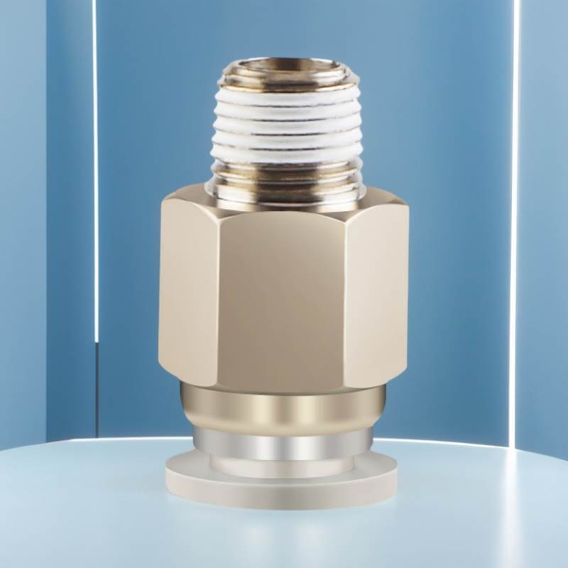 亚德客气动螺纹直通气管快速接头APC4 6 8 10-M5 01 02mm气嘴快插