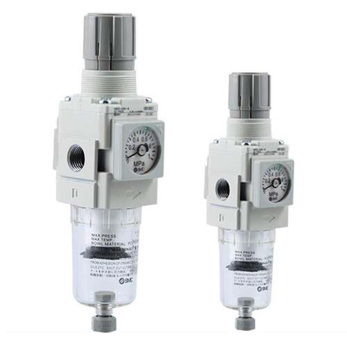 SMC气源处理器过滤器调压阀AW20/30/40-02BED/03BE/04BG/06D-N-B