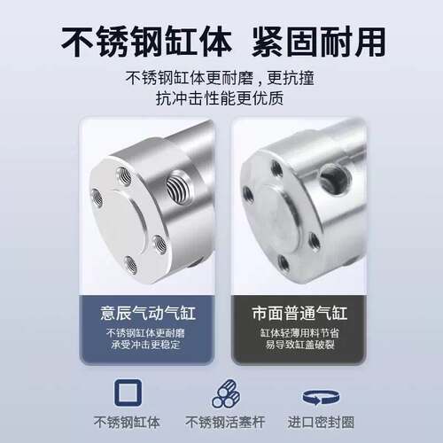 SMC 全不锈钢气缸 CDG5BN20 /25/32/40/50/6325/50/75/100/125