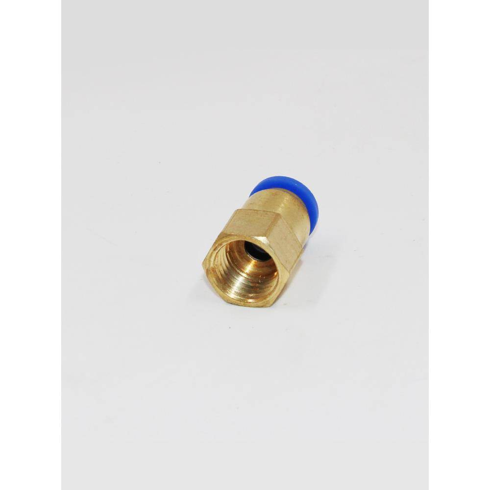 内螺纹直通铜快速插气动气管接头PCF4M5/601/802/1003/1204