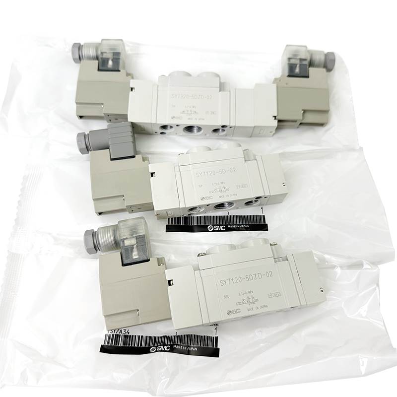 SMC电磁气动阀SY7220/7320-4DZE/6DD/5DZ-02C8C10 SY7120-5DZD-02