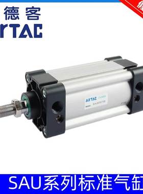 SU32*原装亚德客标准气缸SAU32X25X50X75X100X125X150X175X200-S