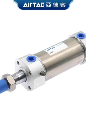 亚德客不锈钢迷你气缸MGC20X10X15X20X25X30X40X50X60X75X80X100S