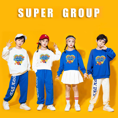 小学生拉拉队班服啦啦操