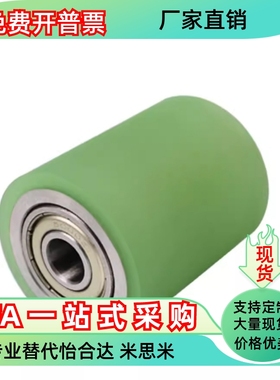 C-RORUA25 30 40C-RORGA C-RORGS 聚氨酯包胶滚轮 带轴承型