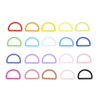 塑料彩色d型扣箱包配件马蹄水壶扣环安全扣男女d字扣水瓶扣挂绳扣