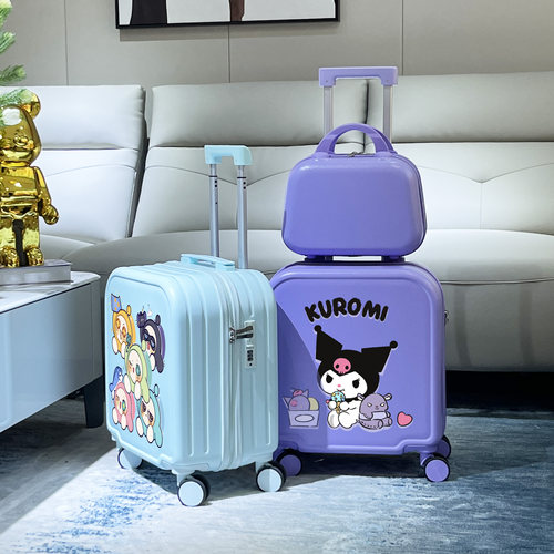 轻便20寸小型子母可爱出差旅行箱