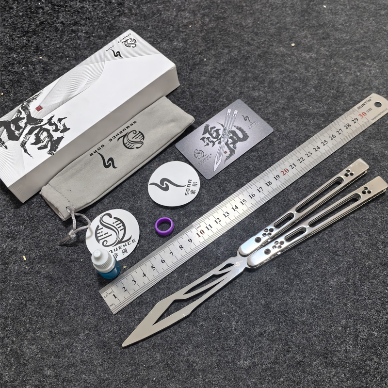 追风SOAR工作室联名合作款蝴蝶刀