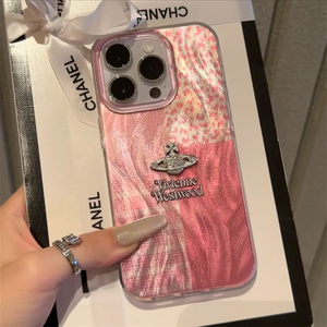 xi太后粉豹纹手机壳适用iPhone15promax苹果14新年13羽纱12闪钻星球荣耀200华为mate60/nova12一加新款小米14