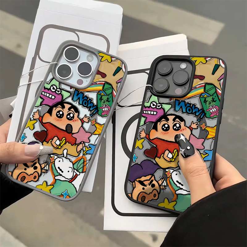 wow小新适用苹果16promax手机壳iPhone15新款16pro保护套7/7plus网红超火x/xr男女款14全包11pro防摔15promax