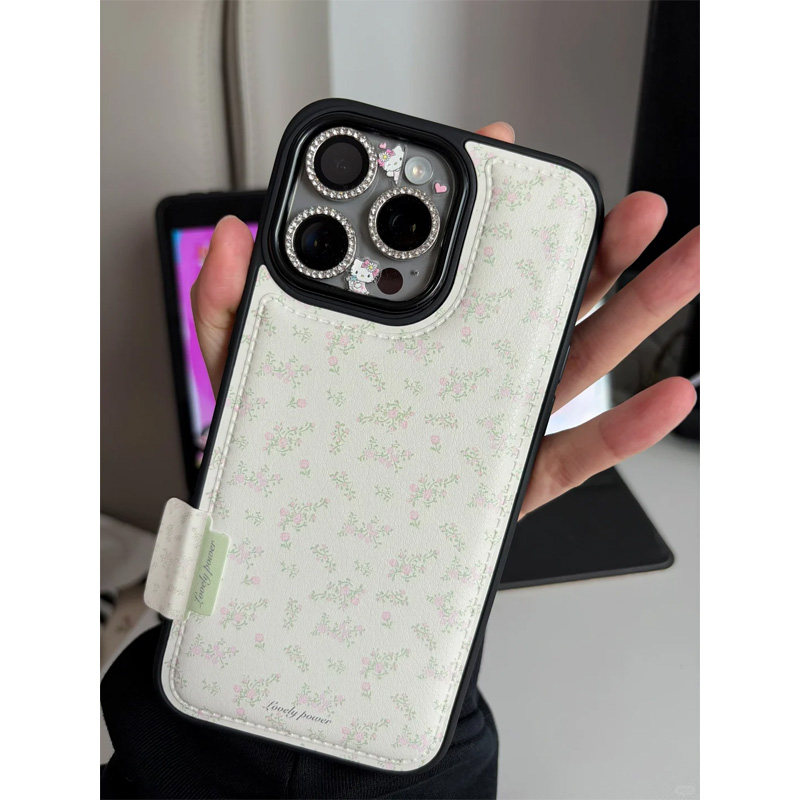 创意鼓包小碎花适用于iPhone17promax手机壳苹果17a