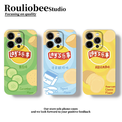 原味薯片适用苹果15promax手机壳16pro华为mate60新款pura70菲林壳OPPOReno12/vivos19x100网红超火小米14套