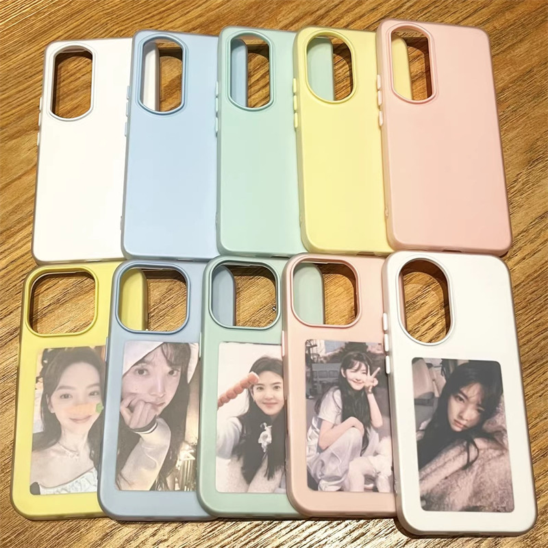 纯色肤感果冻二合一适用OPPOReno15/14/13/12/11/10/FindX9/x8/x7/x6/Pro手机壳A6GT防摔a5x高级a35真我a72套 - 实物图