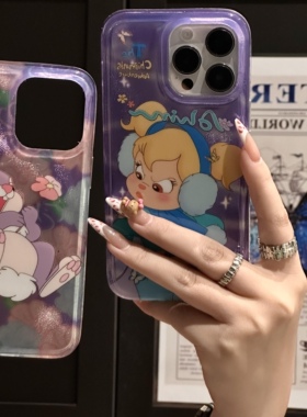 动漫卡通花栗鼠桑普兔适用华为Pura70苹果15手机壳小米iPhone14防摔OPPOReno12荣耀200vivox100siQOOz9一加Ac