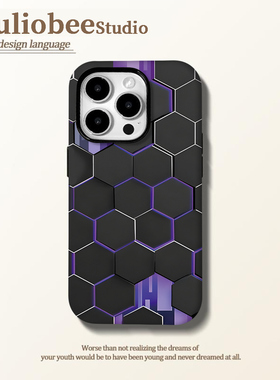 高级白色蜂窝适用苹果15手机壳iPhone16promax卡通华为mate70荣耀vivo个性小米超火菲林二合一防摔套OPPO爆款