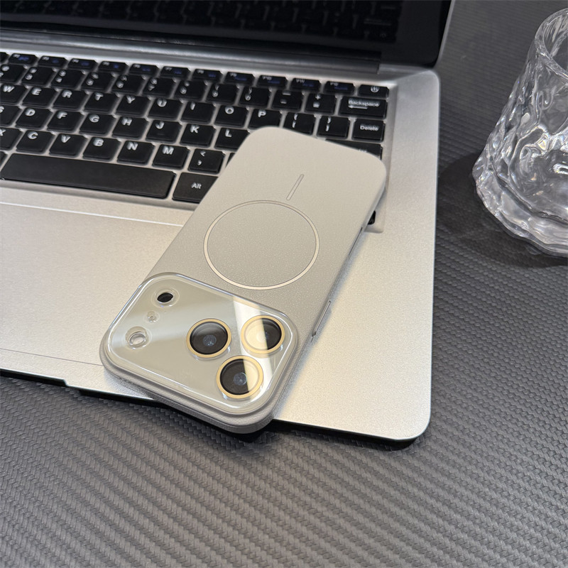 荔枝皮纹PC水晶护镜适用苹果17promax手机壳iphone17新款16/15/14新款2025网红爆款高级版超级巨好看男女外壳