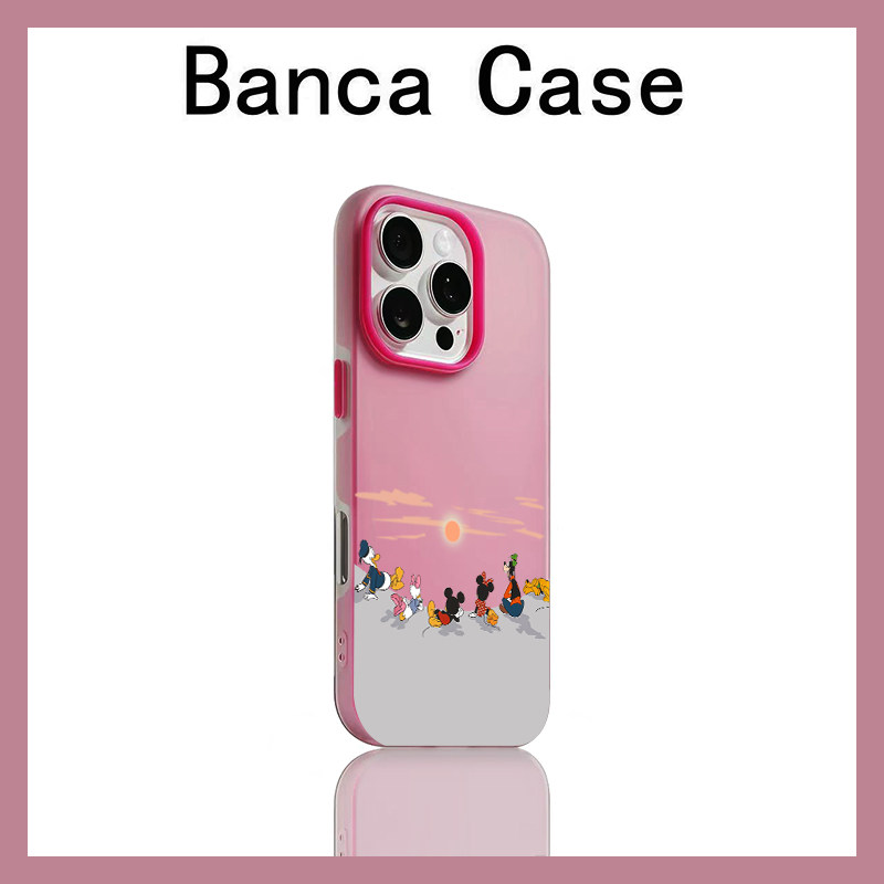 动漫迪士伙伴适用iPhone17promax手机壳苹果16pro肤感果冻壳15pro多色14防摔16新款15plus保护套x/xr男女款软