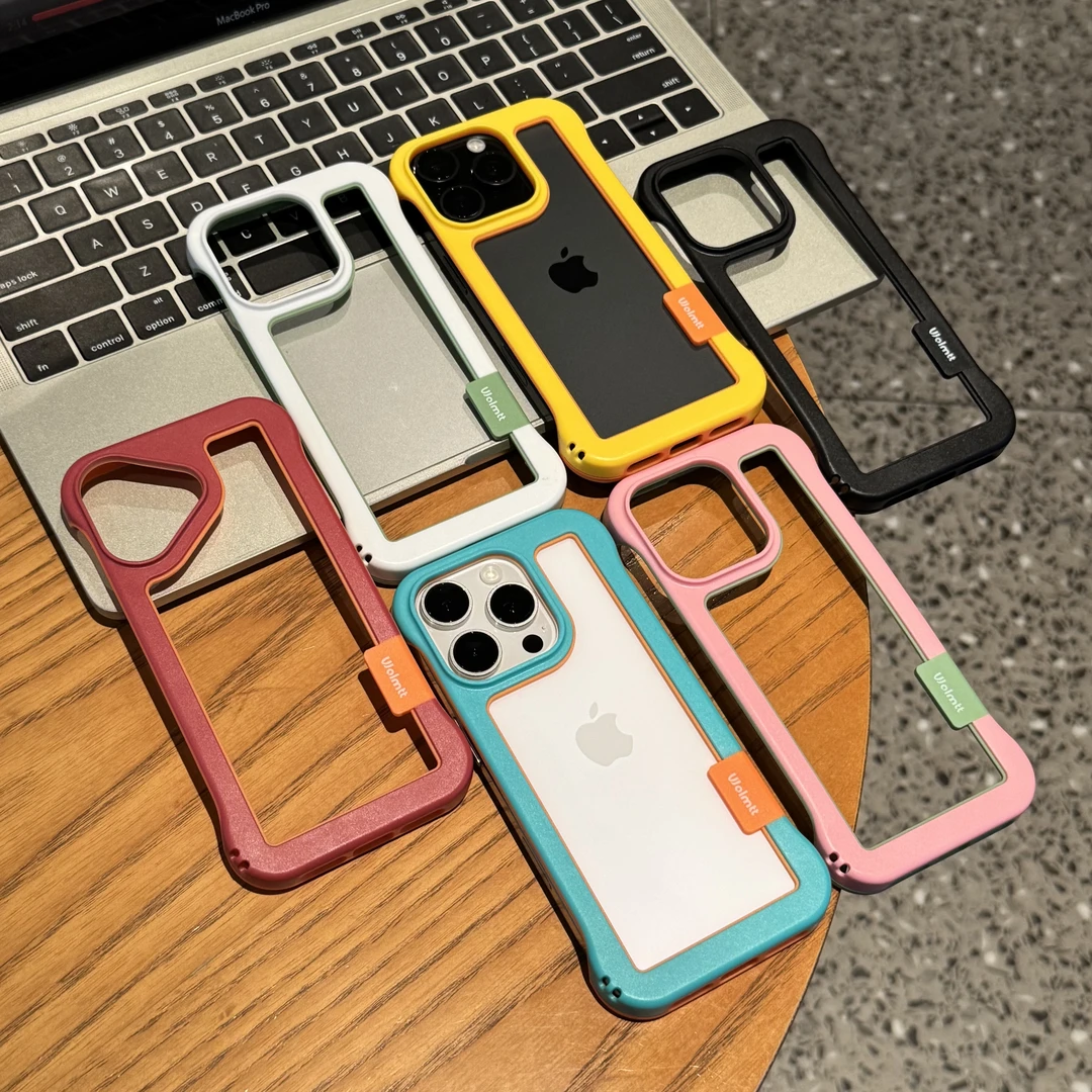 抖音同款适用苹果16散热手机壳iphone15Promax夏季新款苹果13/14硅胶保护套12Pro无边框11镂空透气plus防摔软