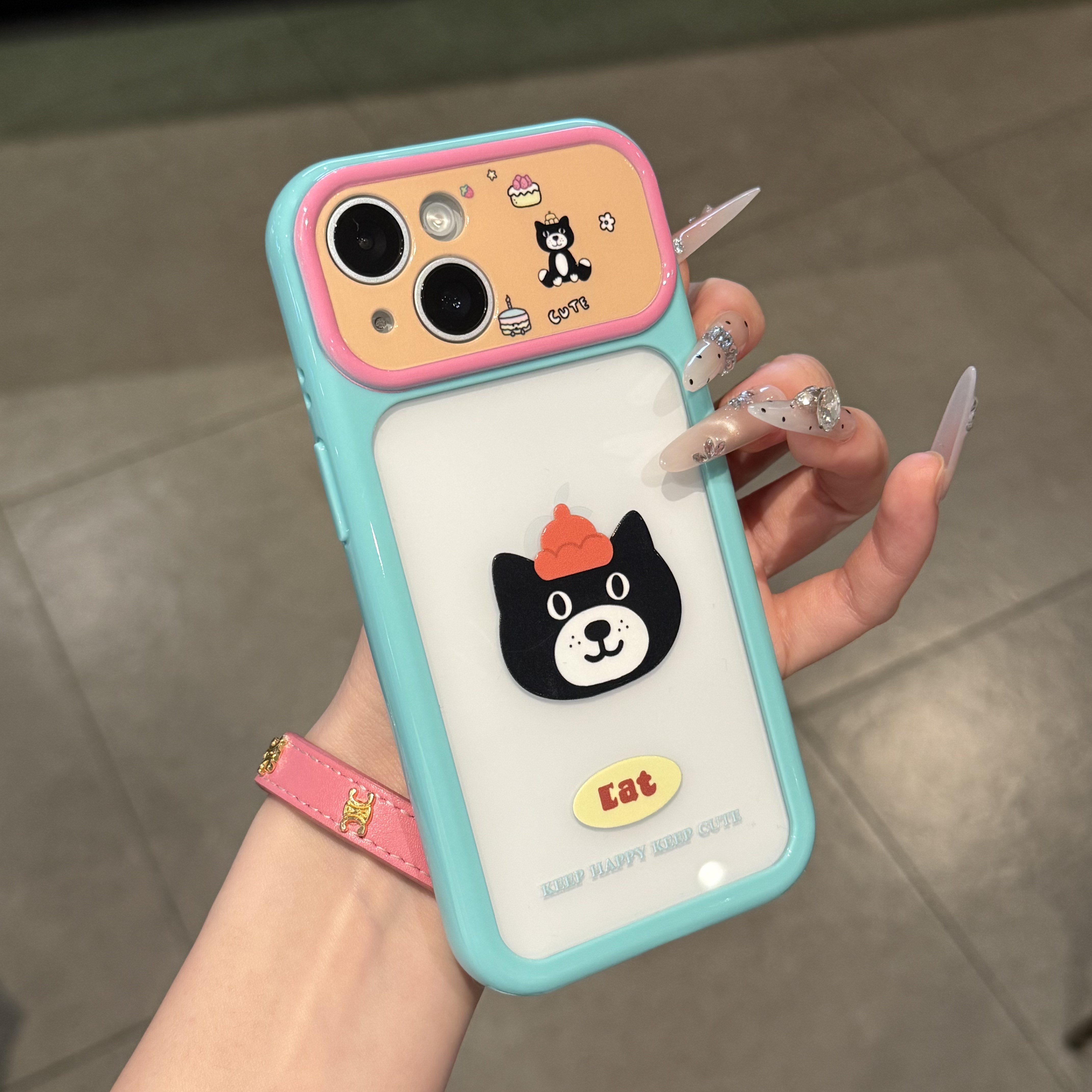 蒂芙蓝黄镜头黑猫适用iPhone17promax手机壳苹果15pro新款星空壳14大视窗13男女款16创意小众17防摔软保护套