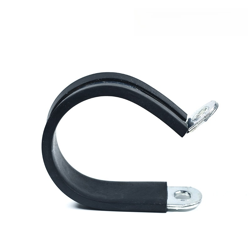 固式卡箍铁镀锌胶条喉箍骑马卡