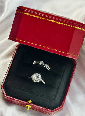 仿真钻戒结婚拍照道具