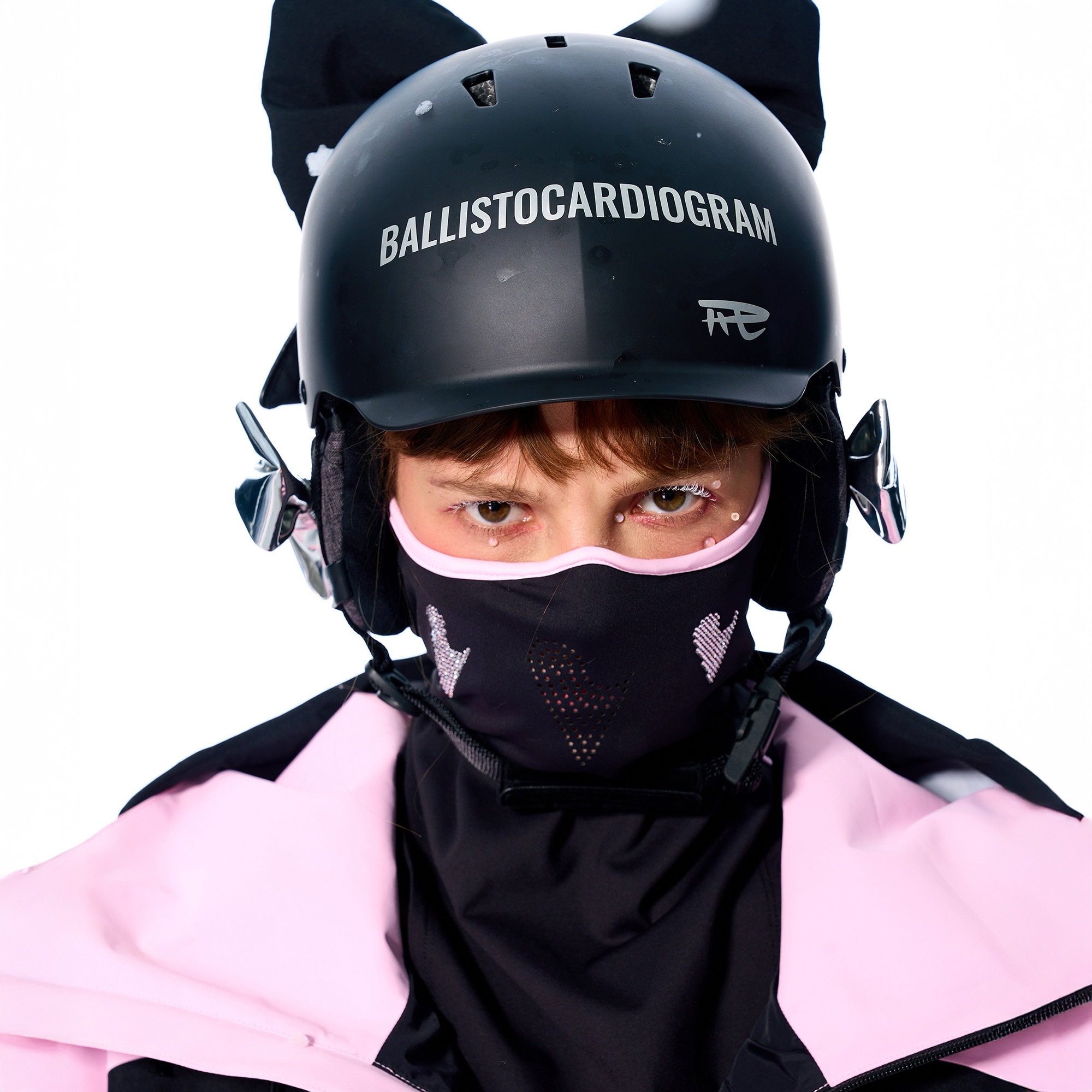 BCG滑雪面罩钻石草莓设计款发箍