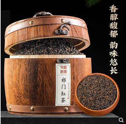 王氏雄风安徽祁门红茶特级正宗红香螺年货茶叶礼盒装送礼长辈2026图片