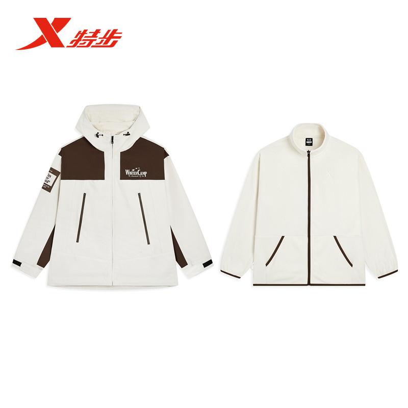 连帽冬季防风保暖加厚潮流外套女