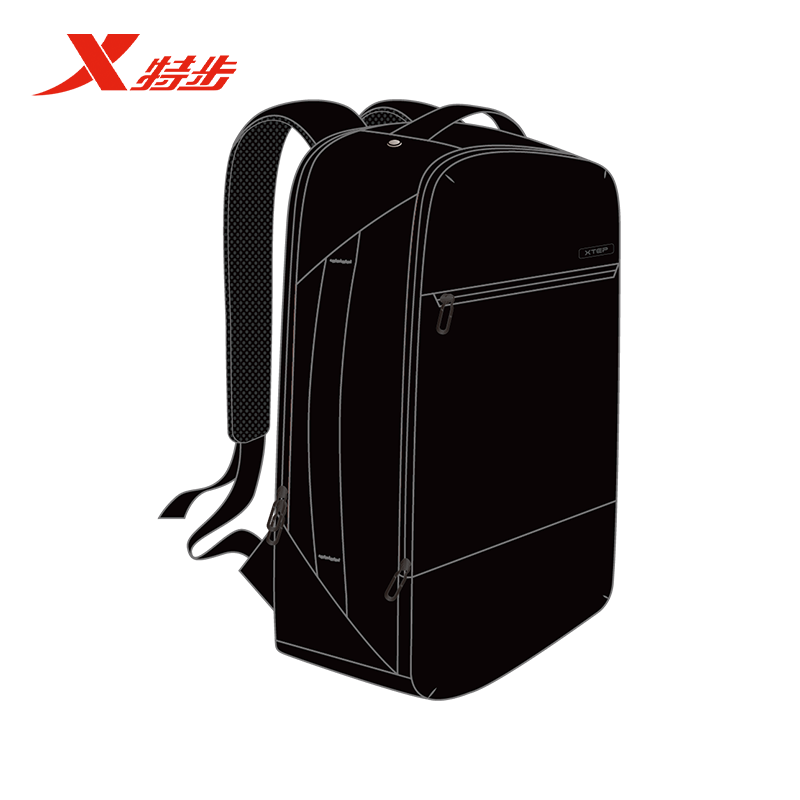 特步双肩包男女同款2025秋季新款