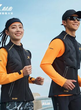 羽绒马甲男士冬季保暖跑步外套