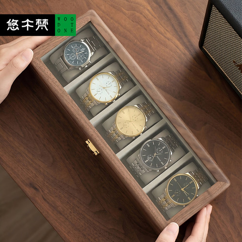 悠木梵中古实木时栖手表收纳盒